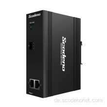 Scodeno Industrial DIN-Rail 100Mbps 3 Ports Netzwerk-Switch